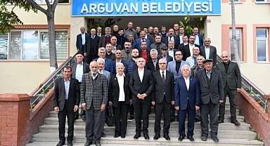Başkan Er Arguvan ile Arapgir'de temaslarda bulundu