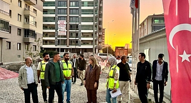 Malatya'nın yeni çarşısında örnek daireler hazırlanıyor