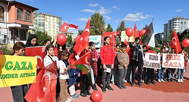 Malatyalı çocuklardan dünyaya barış çağrısı