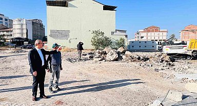 Niyazi Mısri rezerv alanında temel kazıları başladı