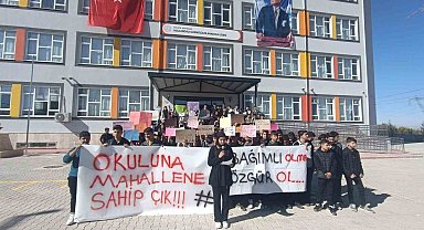 Öğrenciler madde bağımlılığına karşı pedal çevirdi