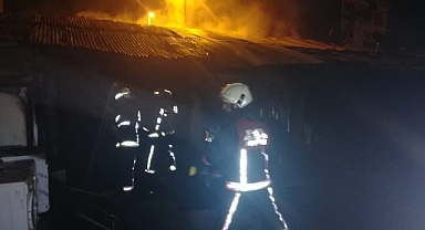 Yeşilyurt'ta korkutan yangın