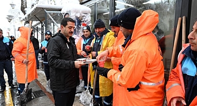 Battalgazi Belediyesi kış mesaisinde