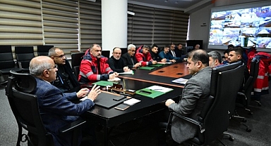 Malatya'da Büyükşehir Belediyesi'nde kar teyakkuzu