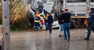 Malatya'da iki tır çarpıştı: 1 ağır yaralı