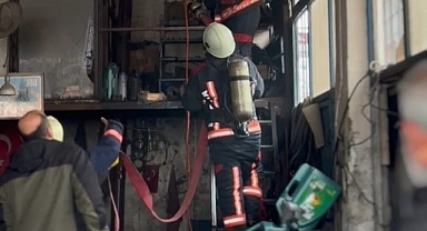 Malatya'da işyeri yangını