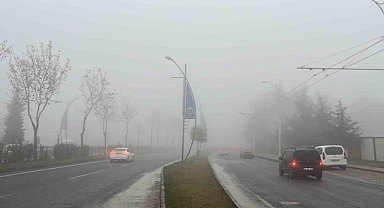 Malatya'da sis etkili oldu