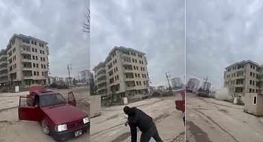 Malatya'da yıkım eğlenceye dönüştü