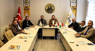 MÜSİAD Malatya şubesi ve MİMDER yönetimi, kentin inşası için bir araya geldi