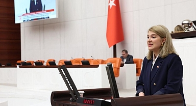 Ölmeztoprak TBMM Genel Kurulunda konuştu