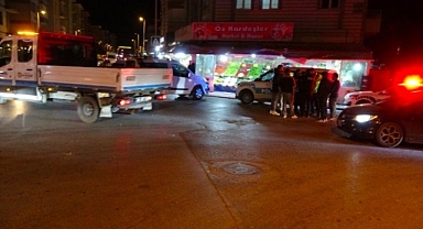 Otomobil ile hafif ticari araç çarpıştı: 1 yaralı