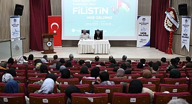 Filistin'in sessiz çığlığı Battalgazi'de yankılandı