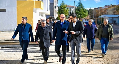 Geçit, kentsel dönüşüm konutlarını inceledi