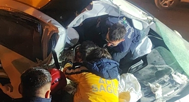 Malatya'da alt geçitte kaza: 1'i ağır 4 yaralı