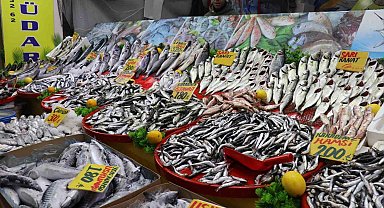 Malatya'da havalar soğudu balığa talep arttı