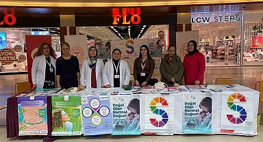 MalatyaPark AVM'de gebelik ve doğum bilgilendirme standı kuruldu