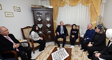 Cumhurbaşkanı Erdoğan'dan Malatya'da Uludağ ailesine ziyaret