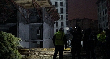 Malatya'da 15 metre yükseklikten düşen işçi yaralandı