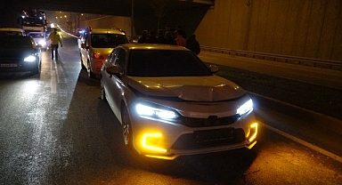 Malatya'da 4 araçlı zincirleme kaza