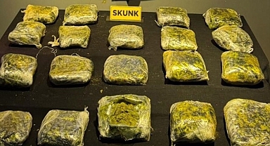 Malatya'da peynir bidonuna saklanan 12 kilo uyuşturucu ele geçirildi