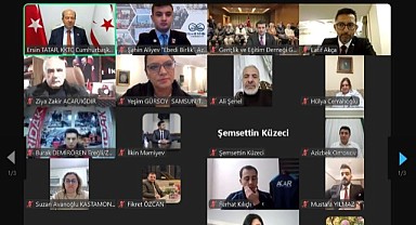 Malatya Ev Sahipliğinde Gerçekleşen Uluslararası Zoom Toplantısı Büyük İlgi Gördü