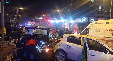 Malatya'da trafik kazası: 5 yaralı