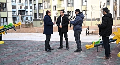 Yeşilyurt'ta depreme dayanıklı yeni yaşam alanları yükseliyor