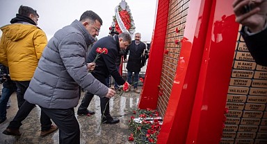 6 Şubat Depremlerinin Yıldönümünde Deprem Şehitleri Anıldı