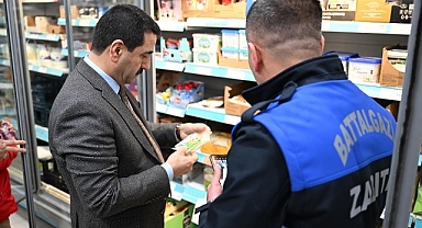 Battalgazi'de güvenli alışveriş için denetimler sürüyor