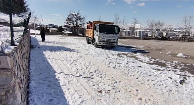 Battalgazi'de kar yağışına karşı erken müdahale