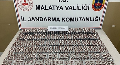 Malatya'da 5 bin 469 sentetik hap ele geçirildi