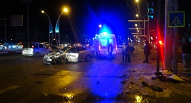 Malatya'da iki araç çarpıştı: 5 yaralı