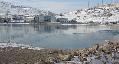 Orduzu Göleti Buz Tuttu