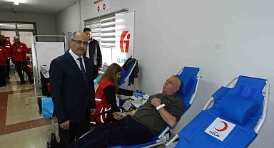 Vergi Haftasında Defterdarlık'tan kan bağışı kampanyası