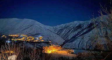 Yoğun kar yağışı sonrası Pütürge Belediyesi ekipleri sahada