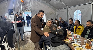 Akçadağ'da gönüller de sofralar da bir