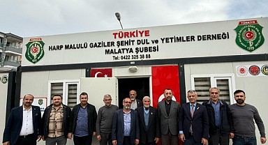 Başkan Kılıç, Türkiye Muharip Gaziler Şehit-Dul ve Yetimleri Derneğine Ziyaret
