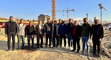 DAİMFED Heyeti, Malatya'da rezerv alan şantiyelerini inceledi