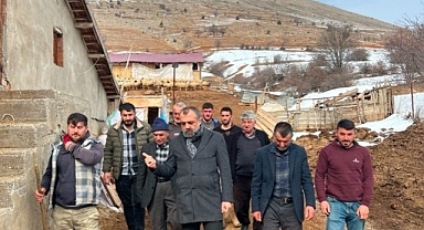 Malatya'da depremzedelere ahır ve samanlık desteği