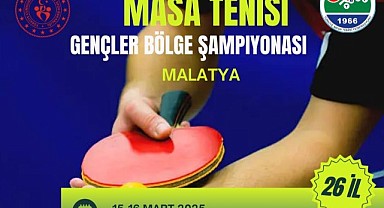 Masa Tenisi Bölge Şampiyonası MALATYA’ da