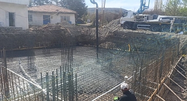 Kozluca Camii'nin temeli düzenlenen törenle atıldı