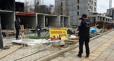 Malatya'da inşattan düşen işçi yaralandı