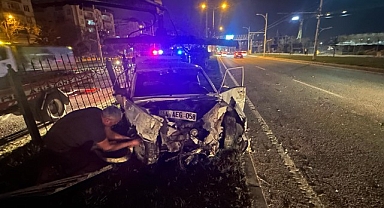 Malatya'da kontrolden otomobil ortalığı savaş alanına çevirdi: 4 yaralı