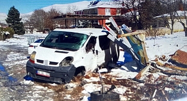 Malatya'da trafik kazası: 2 Yaralı