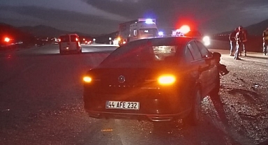 Malatya'daki 1 kişinin öldüğü kazanın kamera görüntüleri ortaya çıktı