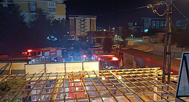 Malatya'da çatı yangını korkuttu