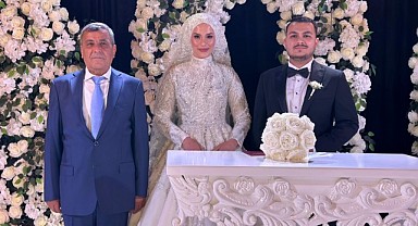 Anşin ve Karamercan ailelerinin mutlu günü