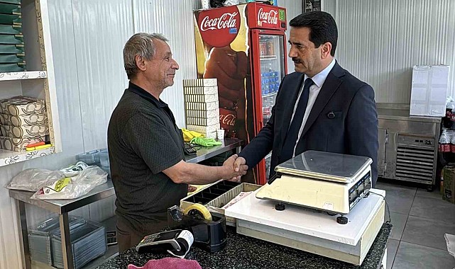 Başkan Taşkın, Akpınar esnafları ile buluştu