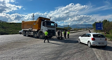 Malatya'da motosikletle kamyon çarpıştı: 1 yaralı