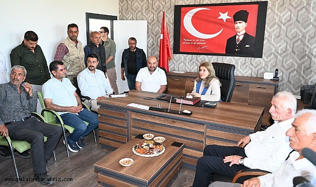 Milletvekili Ölmeztoprak, sulama birlikleri ve üreticilerle bir araya geldi